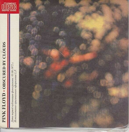 Pink Floyd Obscured By Clouds CD 1 Disc 10 Tracks Paper Jacket Music Rock F/S