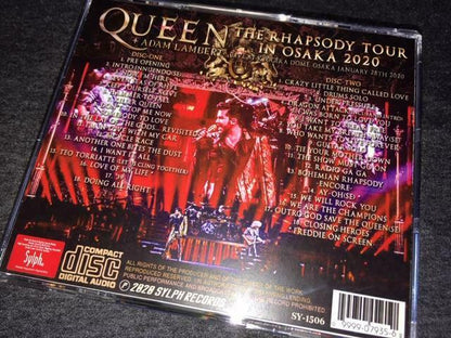Queen Adam Lambert The Rhapsody Tour In Osaka 2020 CD 2 Discs Music Rock