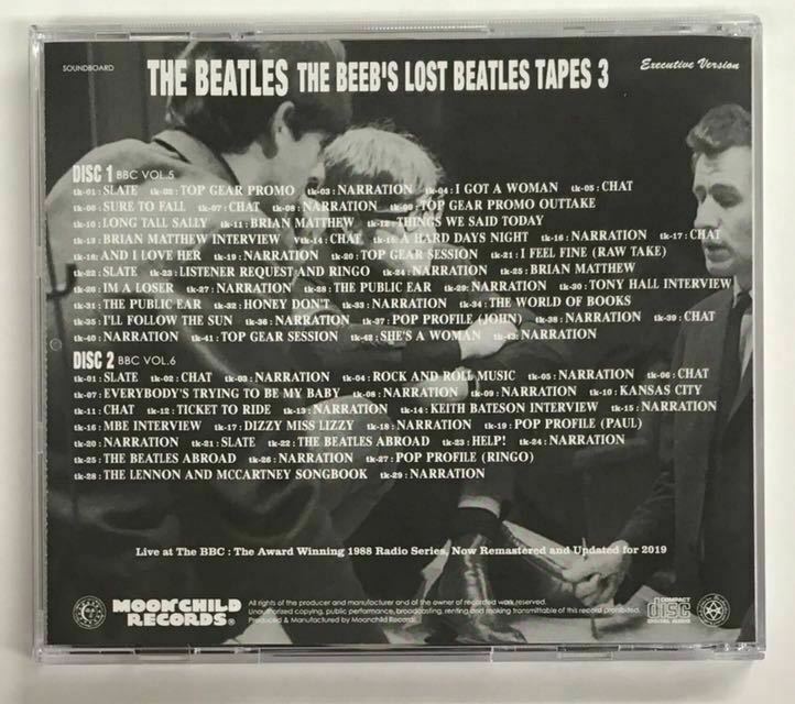 The Beatles The Beeb's Lost Beatles Tapes 8 CD Set Moonchild Soundboard