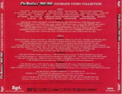 The Beatles 1962-1966 Ultimate Video Collection DVD 2 Disc Set SGT Label Music