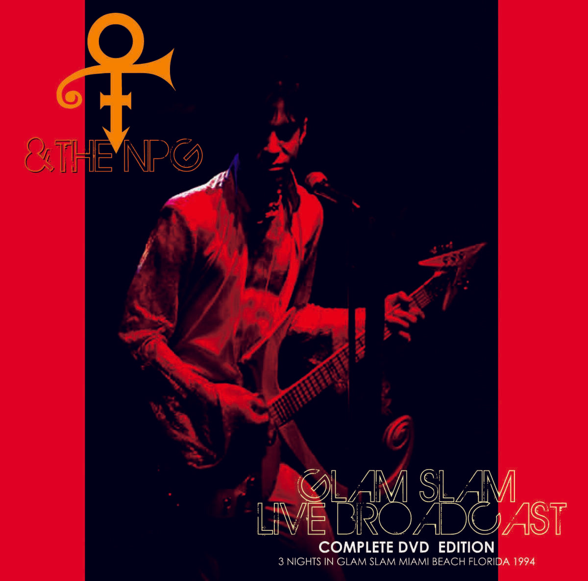Prince & The NPG Glam Slam Live Broadcast 1994 Miami Beach Florida 2 DVD
