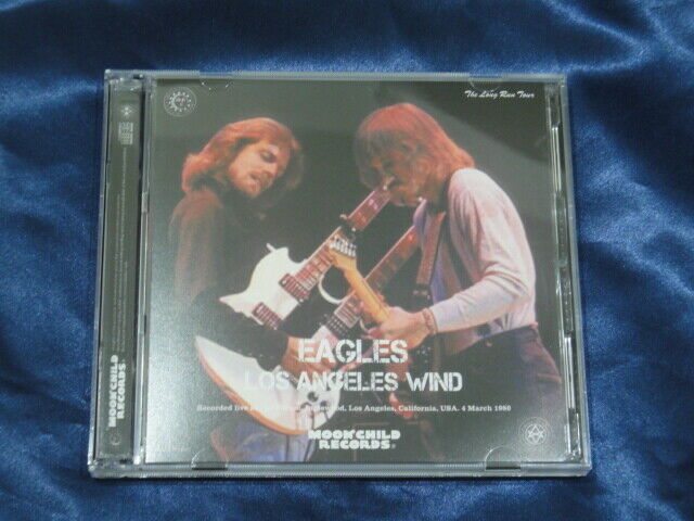 Eagles Los Angeles Wind 1980 CD 2 Discs Set The Long Run Tour Moonchild Music