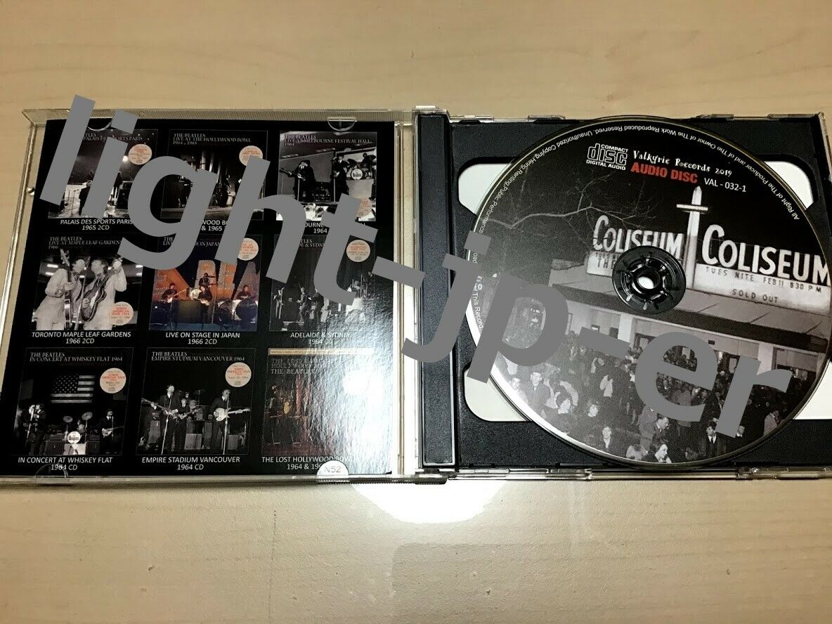 The Beatles Live At Washington Coliseum 1964 1CD 1DVD Set Music Rock Pops F/S