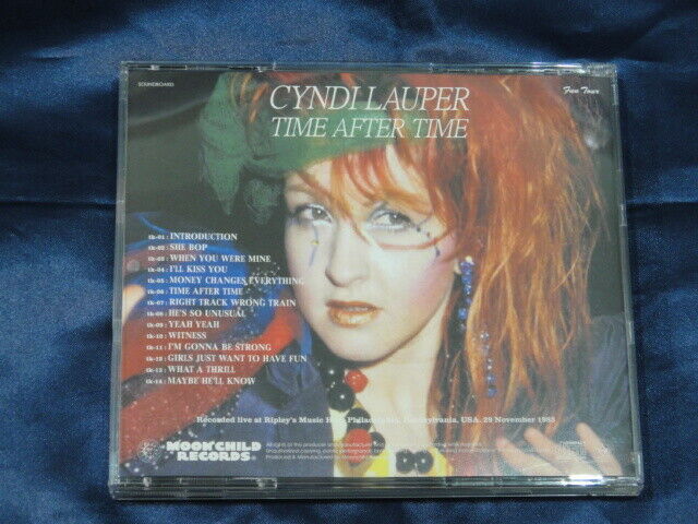Cyndi Lauper / Time After Time 1986 (1CD) Moonchild Records