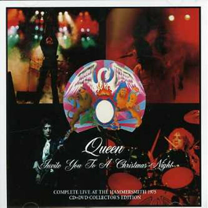 Queen Invite You To A Christmas Hammersmith Odeon 1975 1CD 1DVD Set Music Rock
