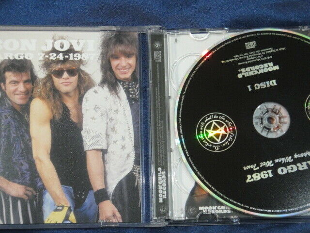 Bon Jovi Largo 1987 July 24 CD 2 Discs 17 Tracks Moonchild Records Music Rock