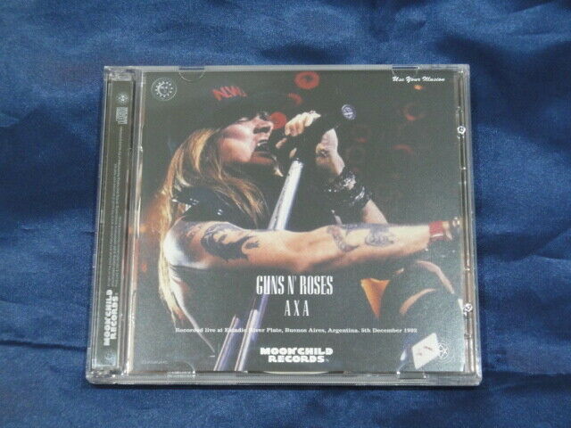 Guns N' Roses AXA 1992 2CD Moonchild Records