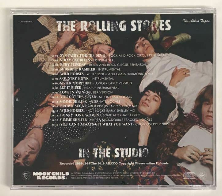 The Rolling Stones In The Studio 1CD Moonchild
