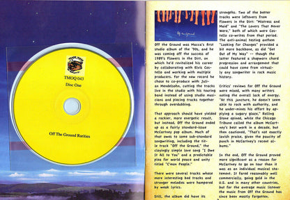 Paul McCartney Off The Ground Rarities & More 2015 2CD Booklet