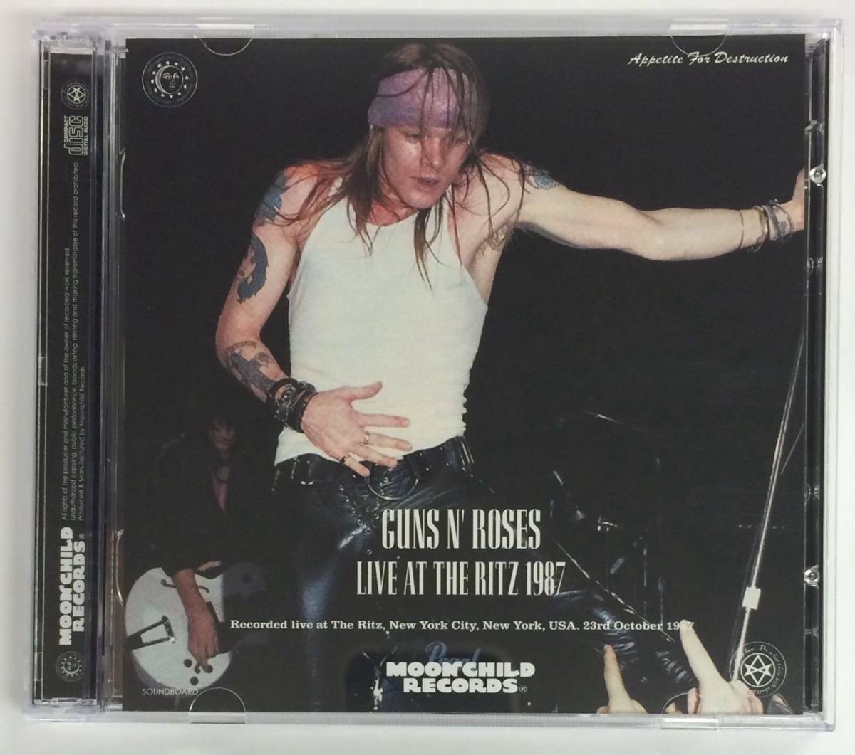 Guns N' Roses Live At The Ritz 1987 Rock In Rio 2017 CD DVD 5 Disc Set Moonchild