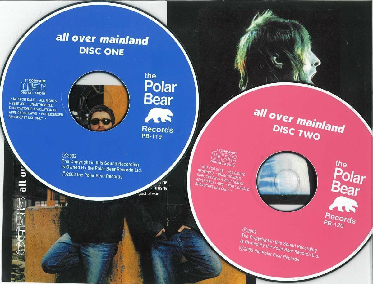 Oasis All Over Mainroad Gurten Fes 2002 CD 2 Discs 28 Tracks Music Rock Pops F/S
