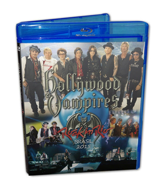 Hollywood Vampires Rock In Rio Brasil 2015 September 24 Blu-ray 1 Disc 15 Tracks
