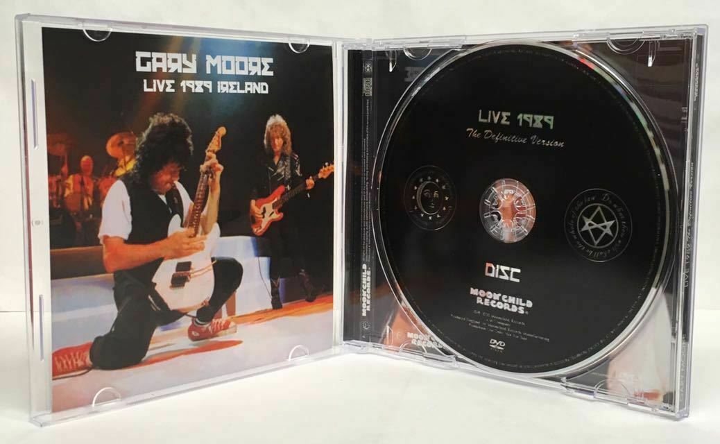 Gary Moore Live 1989 DVD 1 Disc 11 Tracks Kings Hall Ireland Moonchild Music