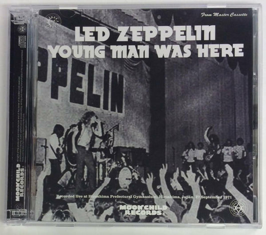 Led Zeppelin Young Man Was Here 1971 Master Cassette 3CD Audience