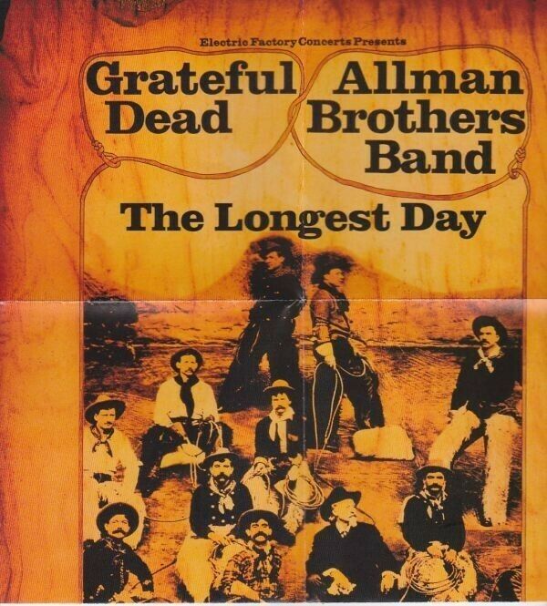The Allman Brothers Band & Greatful Dead The Longest Day 1973 Washington 6 CD