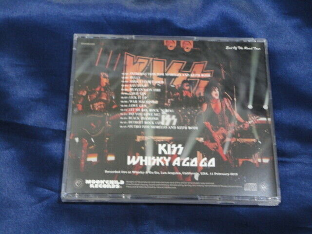 Kiss Whisky A Go Go 2019 Soundboard 1CD 14 Tracks Moonchild Records