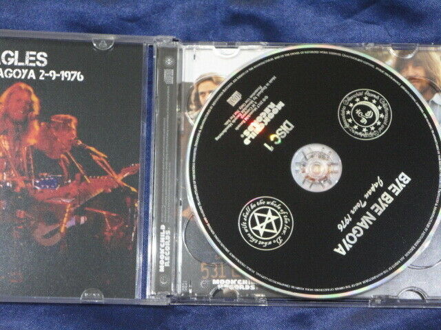 Eagles Bye Bye Nagoya 1976 CD 2 Discs Set Japan Tour Music Rock Pops Moonchild