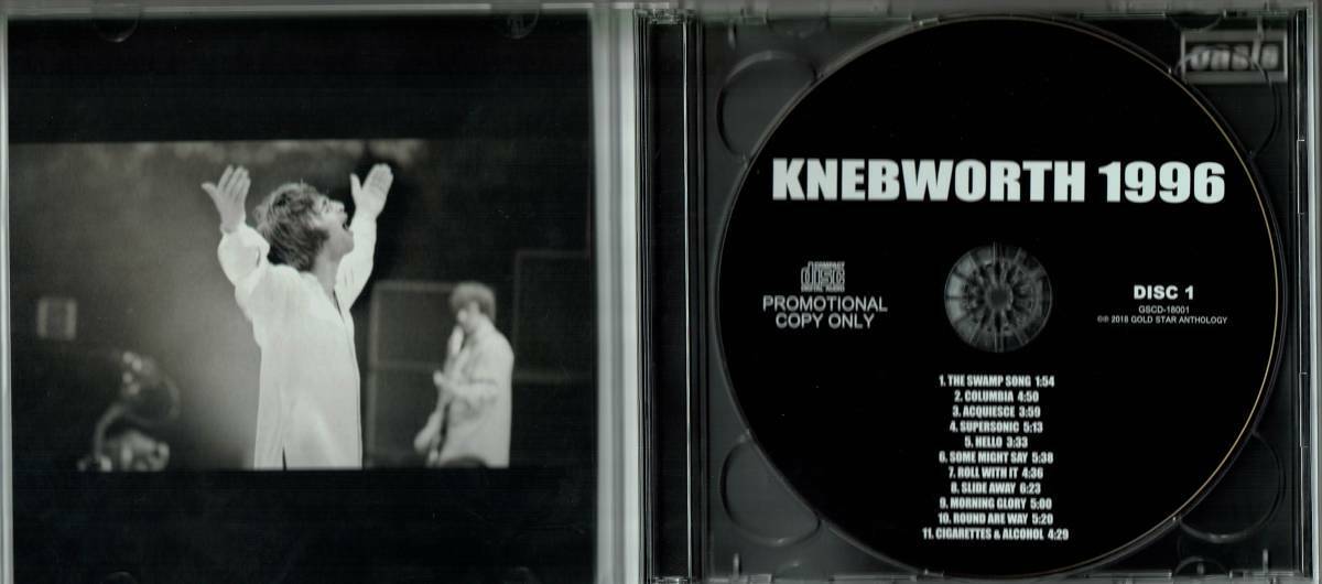 OASIS 1996 LIVE AT KNEBWORTH PARK ENGLAND CD 2 Discs Set Music Rock Pops F/S