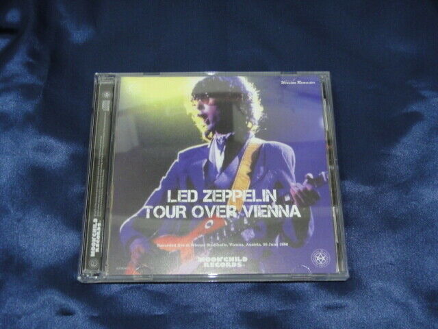 Led Zeppelin Tour Over Vienna CD 2 Discs 15 Tracks Moonchild Records Music Rock