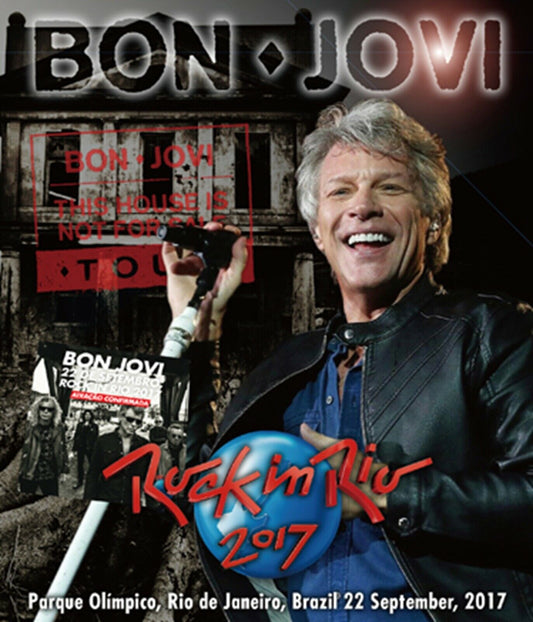 Bon Jovi / Rock In Rio Brasil 2017 Rio de Janeiro Brazil Blu-ray 1BDR