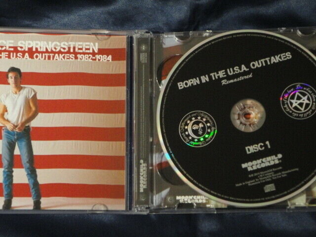 Bruce Springsteen Born In The USA Outtakes 2CD 32 Tracks Moonchild