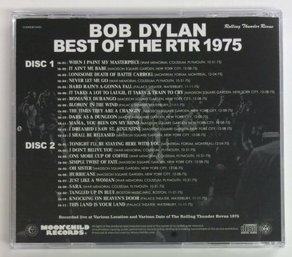 Bob Dylan Best Of The RTR 1975 Moonchild Records 2CD Soundboard
