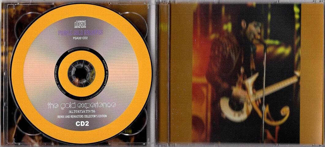 Prince The Gold Experience Alternatives Remix Remasters Collector's Edition 2CD
