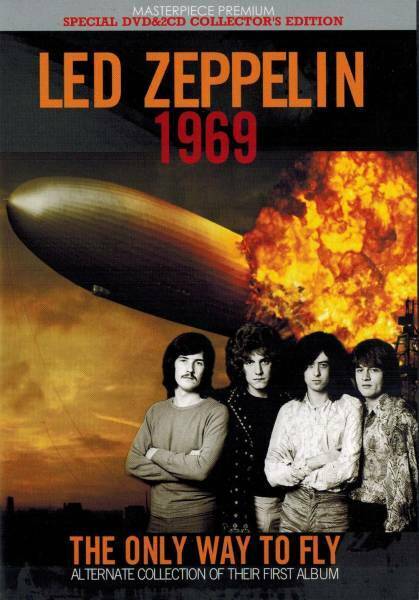 Led Zeppelin 1969 The Only Way To Fly Special Collector's Edition 2CD 1DVD Set
