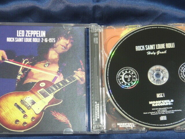 Led Zeppelin Rock Saint Louie Roll 3CD 15 Tracks Soundboard Moonchild Records