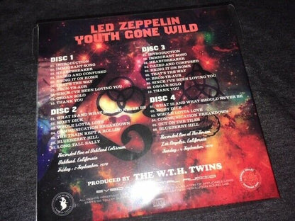 Led Zeppelin Youth Gone Wild 1970 4CD 33 Tracks Empress Valley