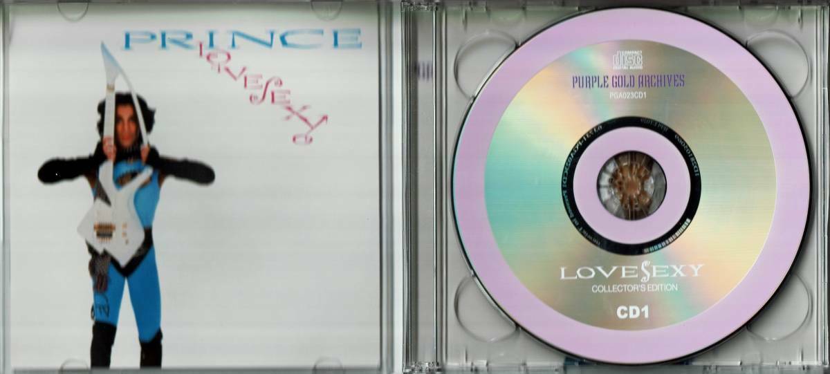 Prince Lovesexy Remix And Remasters Love Sexy Collector's Edition 2CD PGA