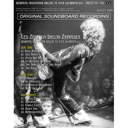 Led Zeppelin Grassy Knoll 1975 CD 6 Discs Set Wendy Music Hard Rock Japan F/S