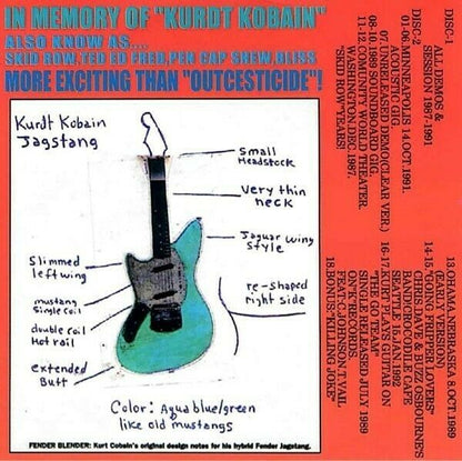 Nirvana / In Memory Of Kurdt Kobain (2CD) 38 Tracks