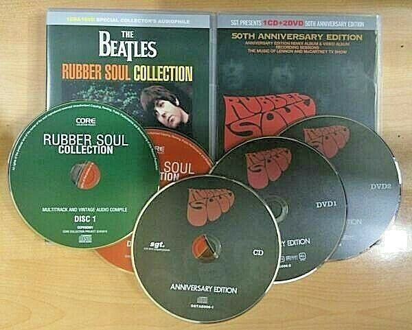 The Beatles Rubber Soul Collection & 50th ANNIVERSARY EDITION SGT.presents Set