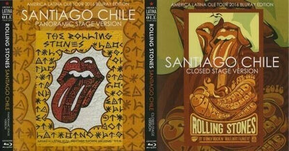 The Rolling Stones Latina Ole Tour 14 On Fire Cuba & South America 2016 7Blu-ray