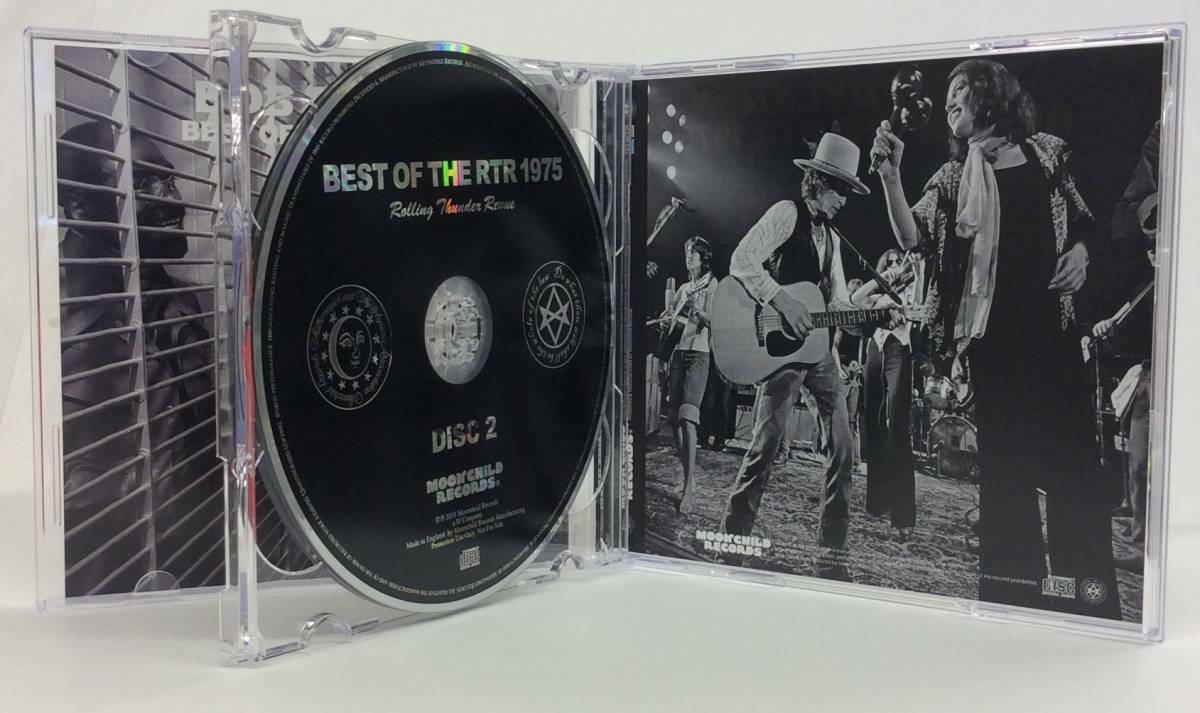 Bob Dylan Best Of The RTR 1975 Moonchild Records 2CD Soundboard