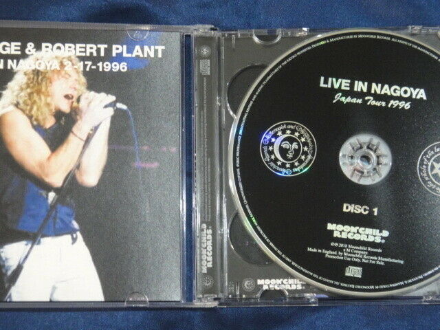 Jimmy Page & Robert Plant Live In Nagoya Century Hall 2CD Moonchild Soundboard