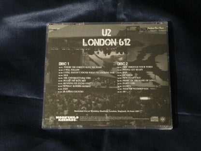U2 / London 612 Joshua Tree Tour 1987 2CD Moonchild Records