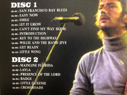 Eric Clapton Columbus 0704 2CD 16 Tracks Moonchild Records