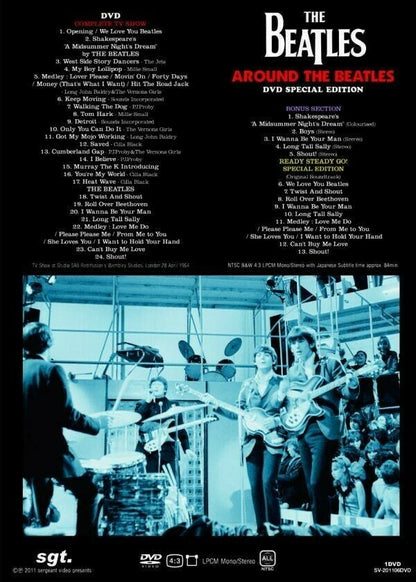 Around The Beatles Special Edition DVD 1 Disc 37 Tracks SGT Music Rock Pops F/S