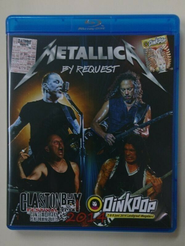 Metallica Glastonbury Pinkpop 2014 Blu-ray 1 Disc 26 Tracks Music Heavy Metal
