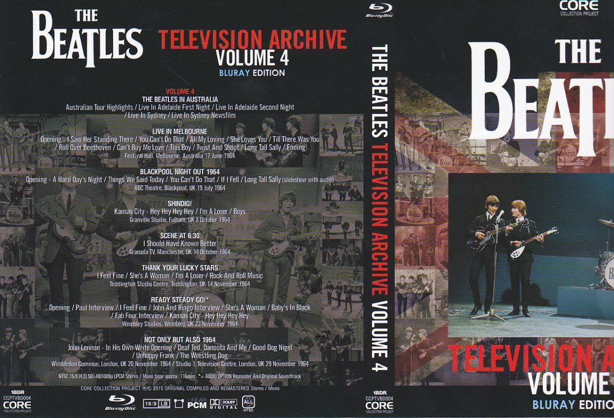 The Beatles / Television Archive Volume 1-6 Set Complete Blu-ray 6BDR