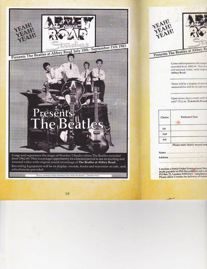 The Beatles At Abbey Road 1983 TMOQ Gazette 1CD 1DVD 61 Tacks HMC