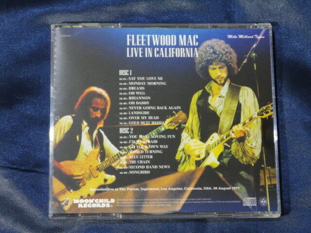 Fleetwood Mac Live In California 1977 2CD Moonchild Records