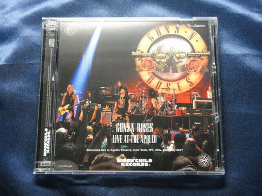 GUNS N' ROSES Live At The Apollo 3CD Moonchild Records