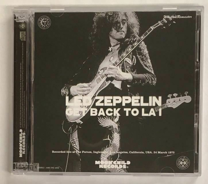 Led Zeppelin Get Back To LA 1 & 2 & 3 1975 3 Set 9CD Moonchild