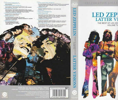 Led Zeppelin Latter Visions Magison Square Garden 1977 - 1980 DVD 2 Discs Set
