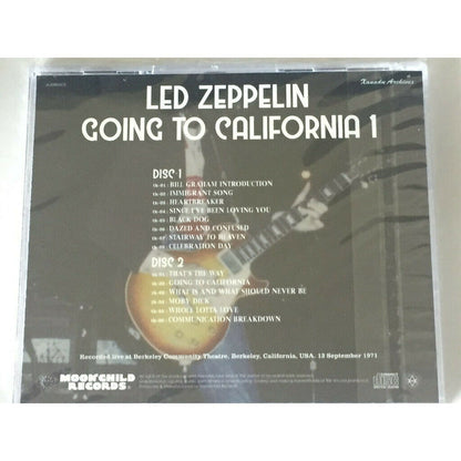 Led Zeppelin Going To California 1 CD 2 Discs 14 Tracks Moonchild Records
