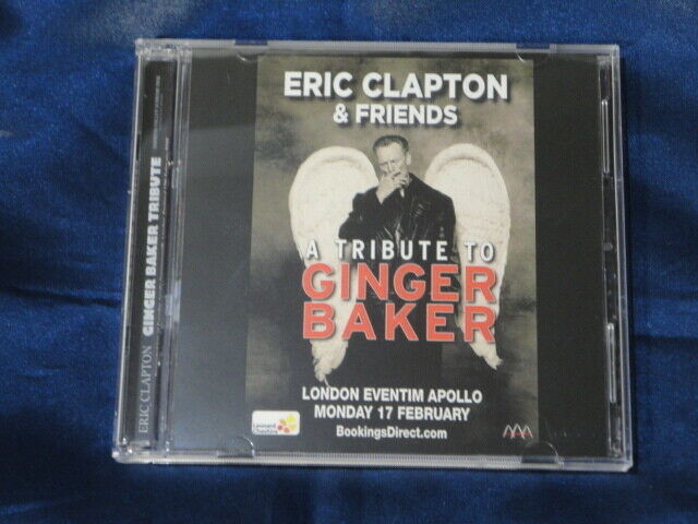 Eric Clapton & Friends Ginger Baker Tribute CD 2 Discs 17 Tracks Empress Valley