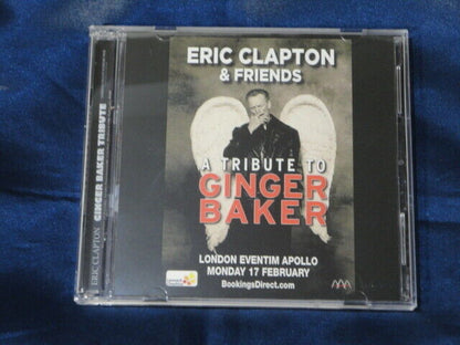 Eric Clapton & Friends Ginger Baker Tribute CD 2 Discs 17 Tracks Empress Valley